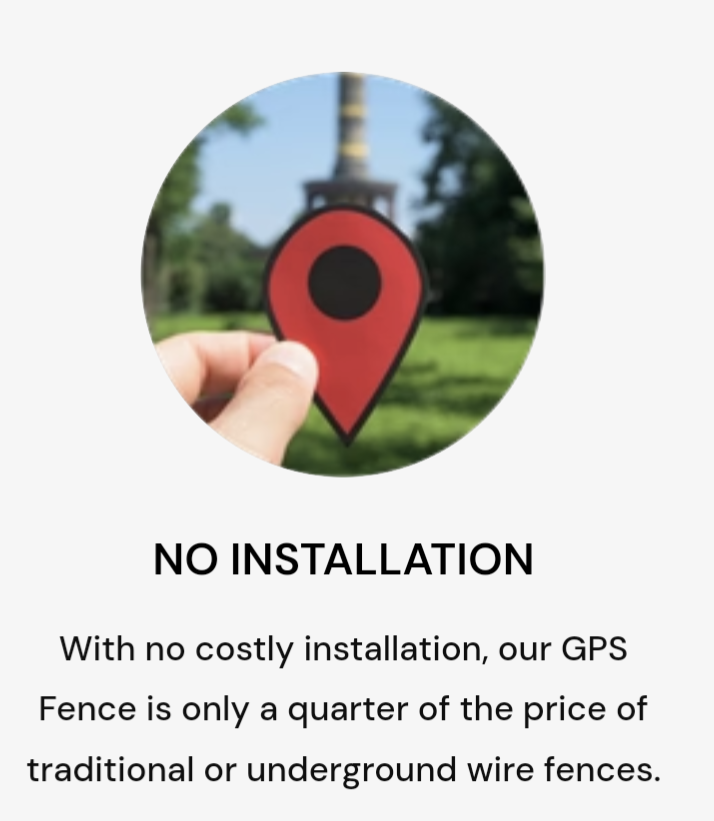 GPS Dog Fence F810 plus | for Small, Medium and Large dogs