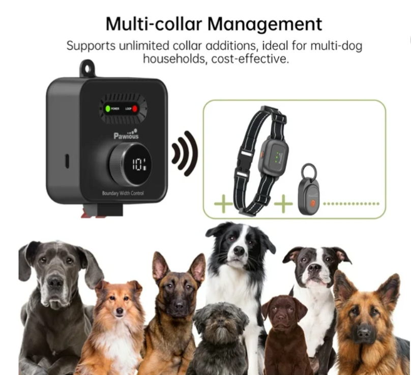 F600 Heavy Duty Rechargeable Dog Fence | For small, medium and large dogs