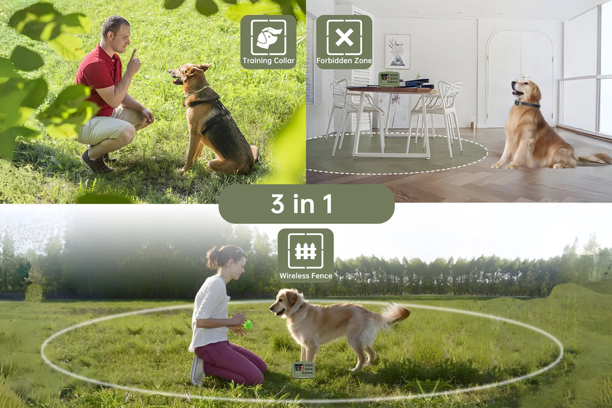 Small Area Wireless System | F910 Plus for Small, Medium and Large dogs