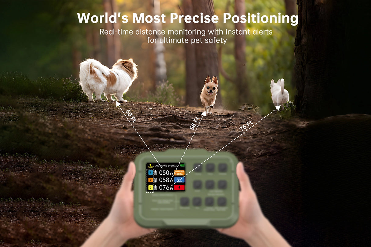 Small Area Wireless System | F910 Plus for Small, Medium and Large dogs