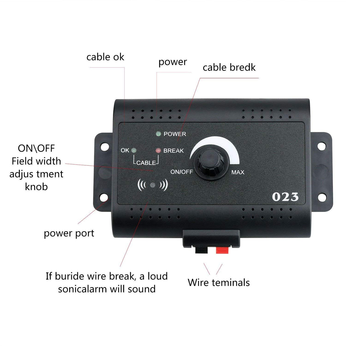 023 Small Dog Fence Transmitter
