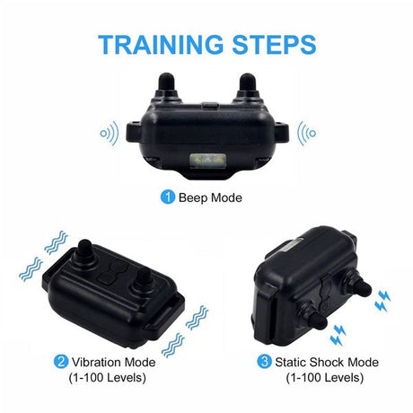 Spare collar for remote training collar