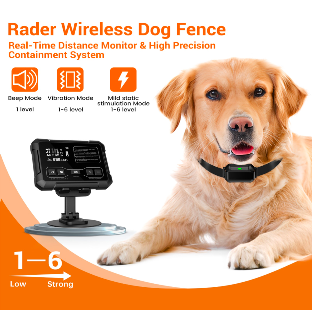 Small Area Wireless System F900 for Small Medium and Large dogs Western Pet Products